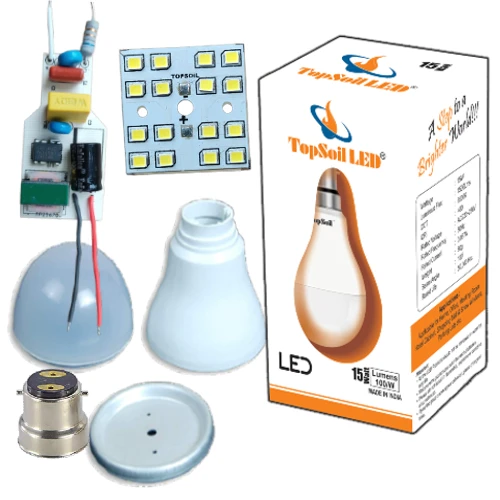 15 Watt LED Bulb Raw Material With Box 15W LED Bulb Raw Material