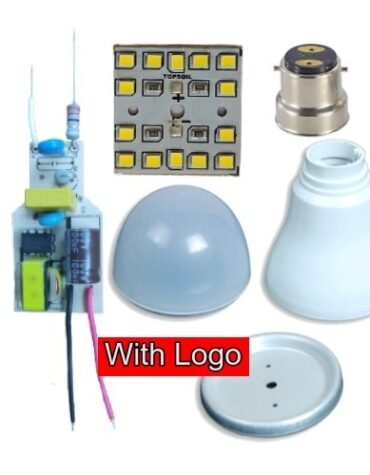 12 Watt LED Bulb Raw Material Pack of 100 With Logo 12 Watt LED Bulb Raw Material With LOGO