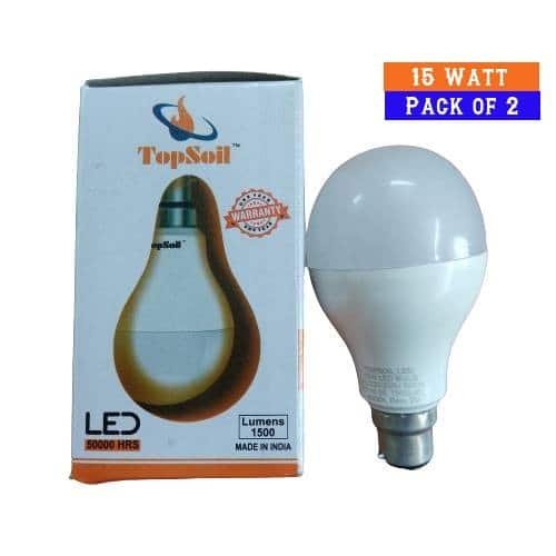 15 Watt LED Bulb Pack of 2 LED Bulb With 1 Year Warranty