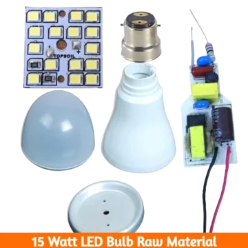 15 watt led bulb raw material