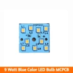 9 Watt Blue Color LED Bulb MCPCB