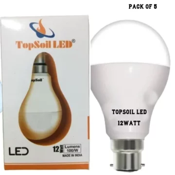 12 watt led bulb pack of 5
