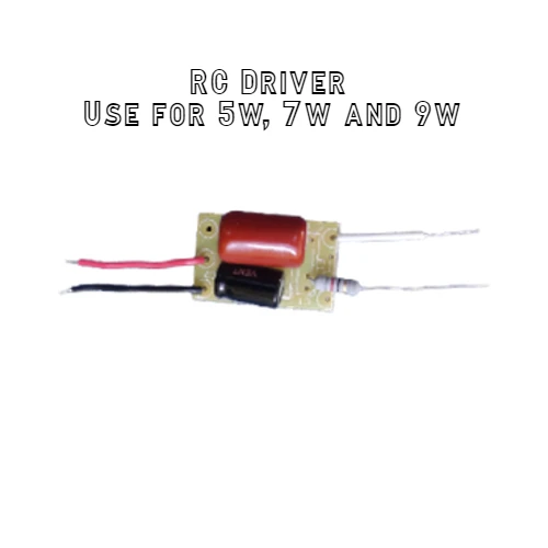LED bulb RC Driver 5 watt to 9 Watt Bulb Driver 7W to 50W