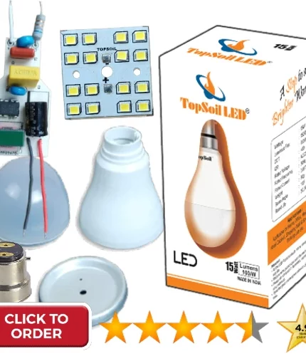 15W LED Bulb Raw Material