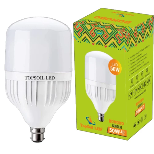TOPSOIL 50 Watt LED Bulb B22 Cool White LED 6500k 50W LED Bulb Raw Material