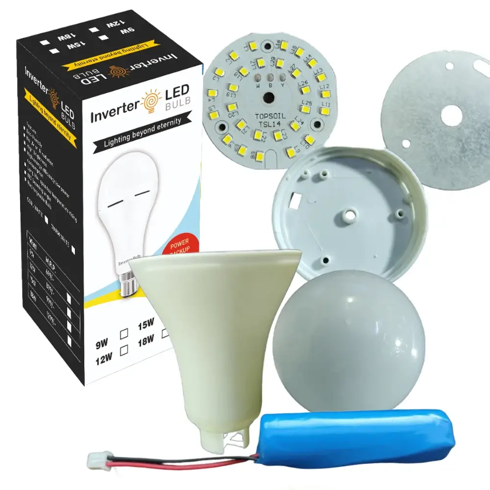 15W ACDC Bulb Raw Material