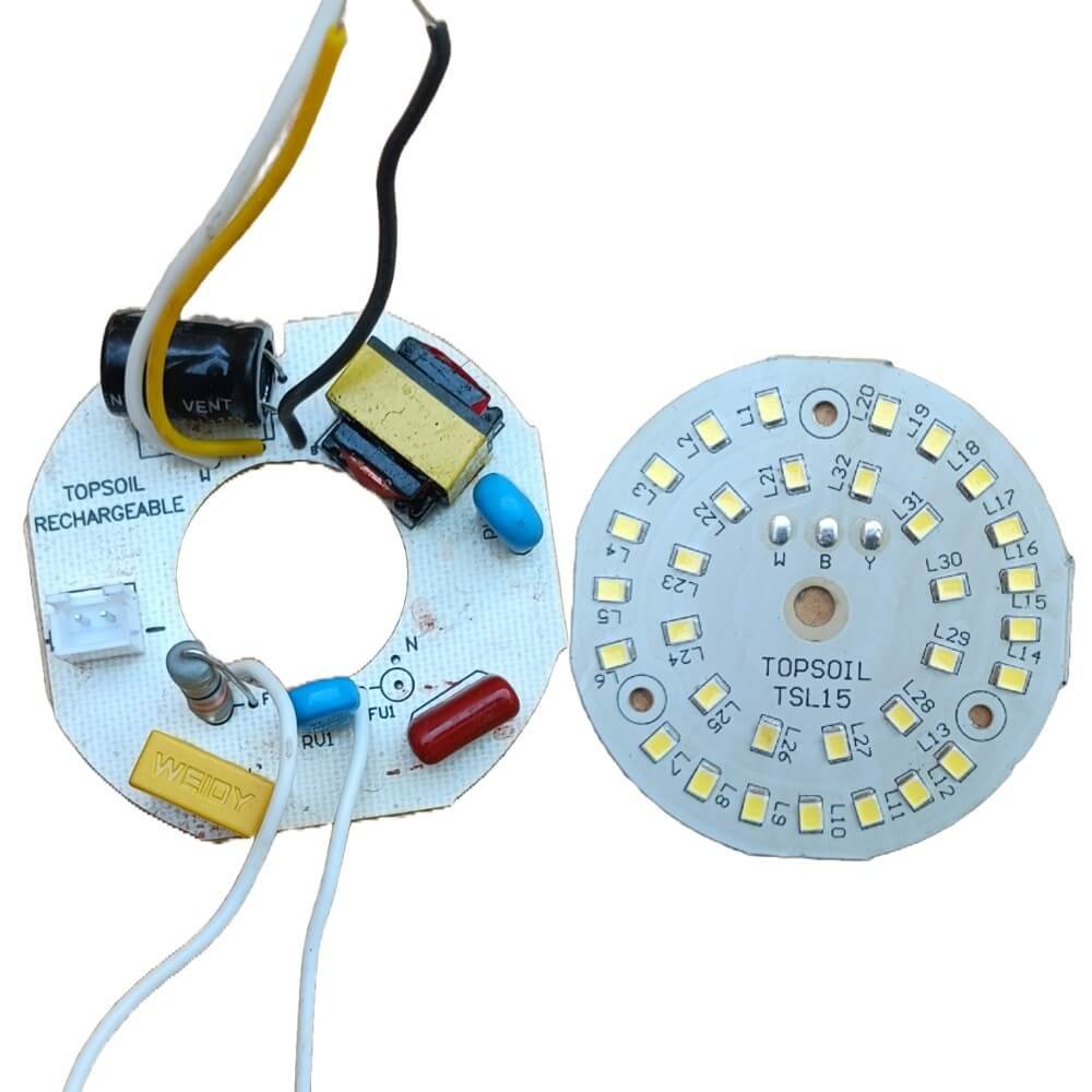 15Watt ACDC MCPCB + Driver 15watt acdc led bulb raw material