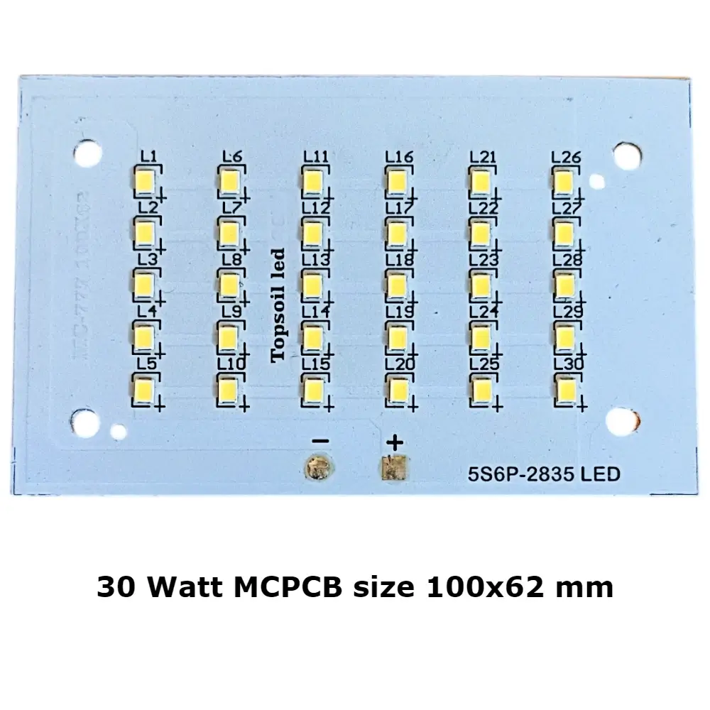 30 Watt Flood Light MCPCB size 30 Watt Flood Light MCPCB size