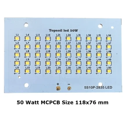 50 Watt Flood Light MCPCB size