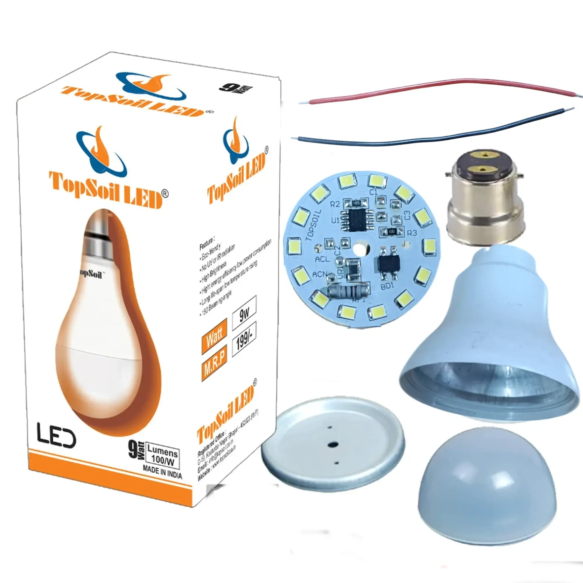 9Watt Auto Cut With Box 9Watt Auto Cut With Box