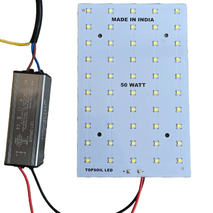 50 Watt Street Light Driver MCPCB Cool White